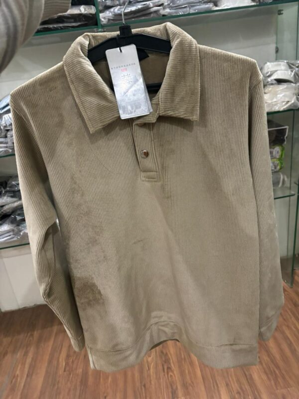 Men’s Chinese Collar Winter T-Shirt