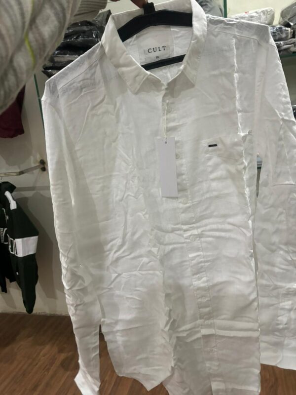 Cult White Casual Shirt